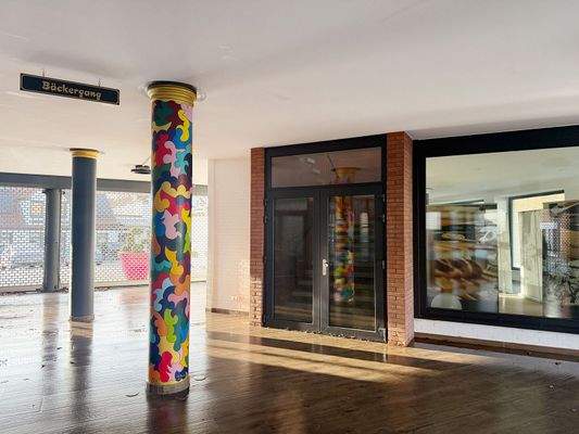 Freundlicher Eingangsbereich