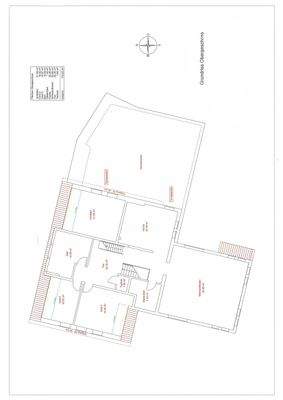 Grundrisszeichnung Obergeschoss