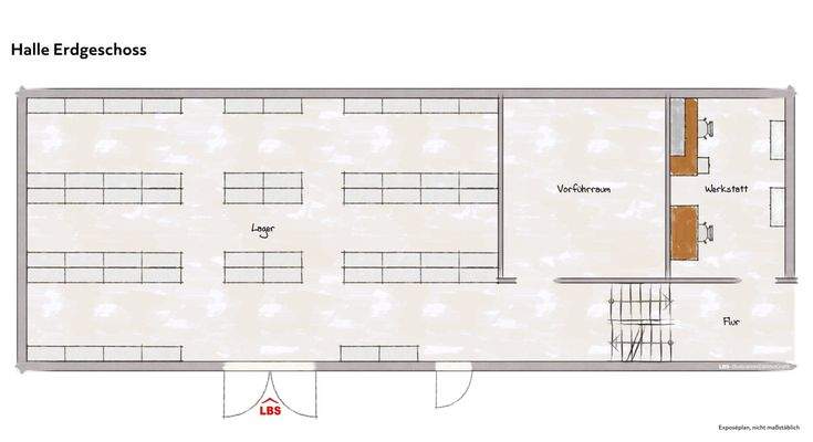 Halle Erdgeschoss