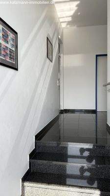 Treppe zum Staffelgeschoss