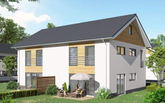 Grafische Ansicht Rückseite