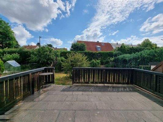 Blick von der Terrasse