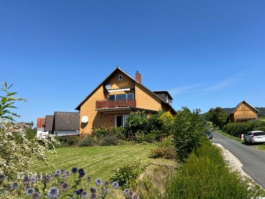 Blick auf die Terrasse