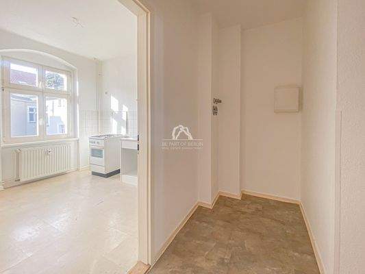 Flur mit blick in die Küche