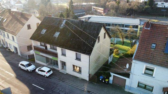 Seitenansicht Gebäude