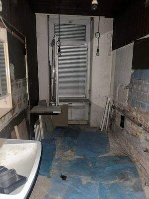 Ehemalige Küche sanierungsgedürftig