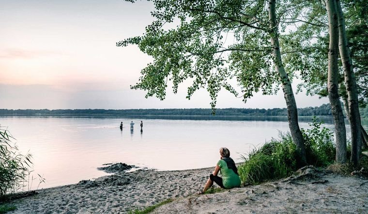 Mit dem Rad nach Feierabend zum Strandbad Wukensee