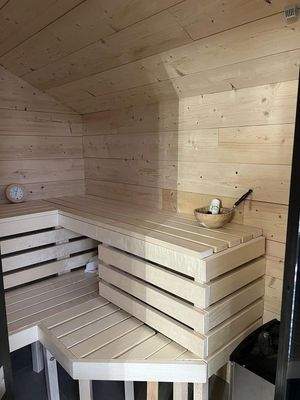 Sauna für bis zu 3 Personen 