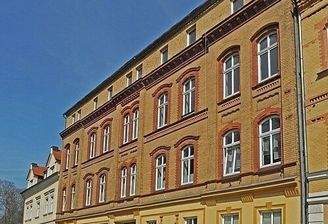 Blick aufs Haus