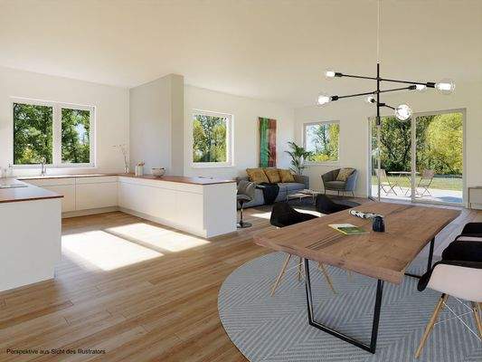 Wohnzimmer Visualisierung