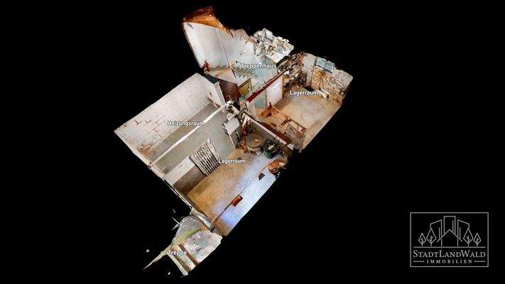 UG - Schematischer Grundriss - 3D