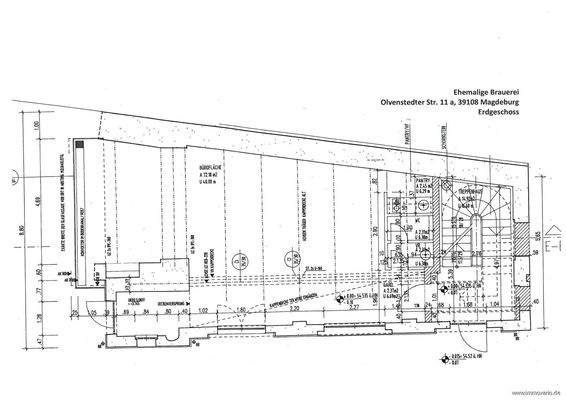 Grundriss, EG Brauerei