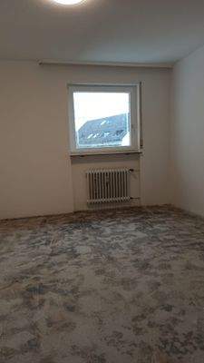 Schlafzimmer ohne Fußboden