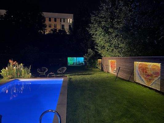 Nachtbeleuchtung Garten