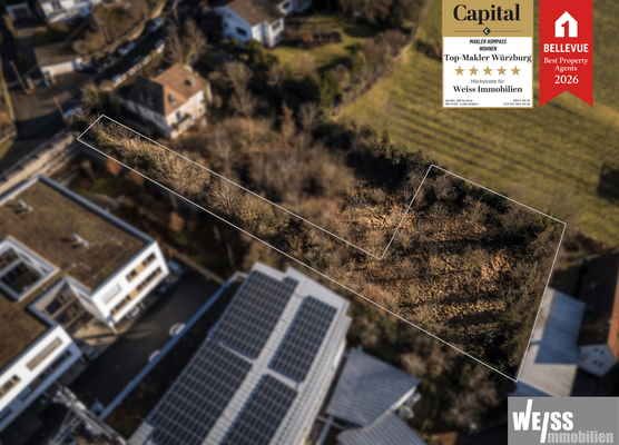 Grundstück von oben