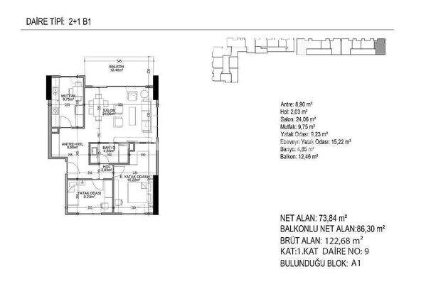 Investment Real Estate in a Comprehensive Complex in Kucukcekmece