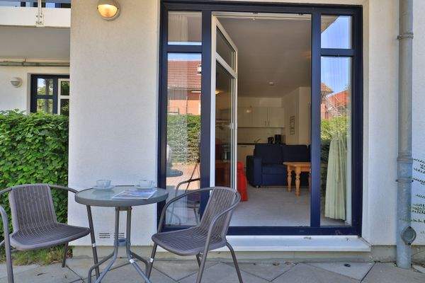 Terrasse in Nordostlage