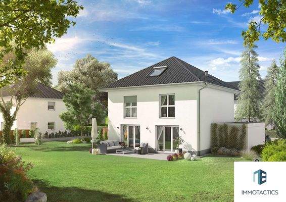 Terrasse/Gartenansicht Stadtvilla