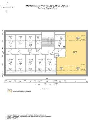 Grundriss Dachkammer