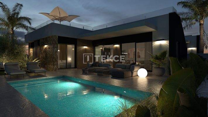 Stylish Villas with Pool and Roof Terrace in Ciudad Quesada