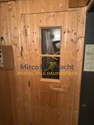 Sauna im Keller