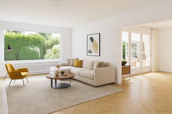 Wohnzimmer Sanierungsbeispiel