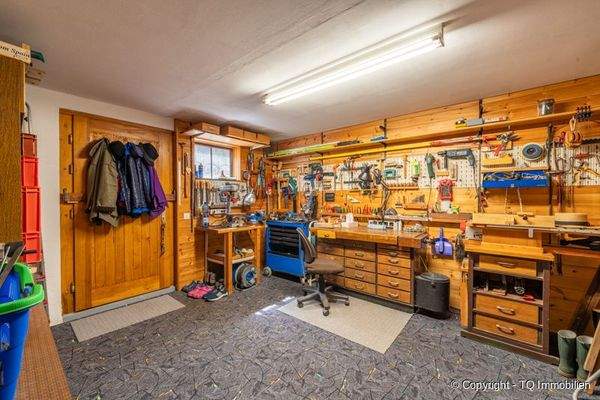 Werkstatt im Kellergeschoss