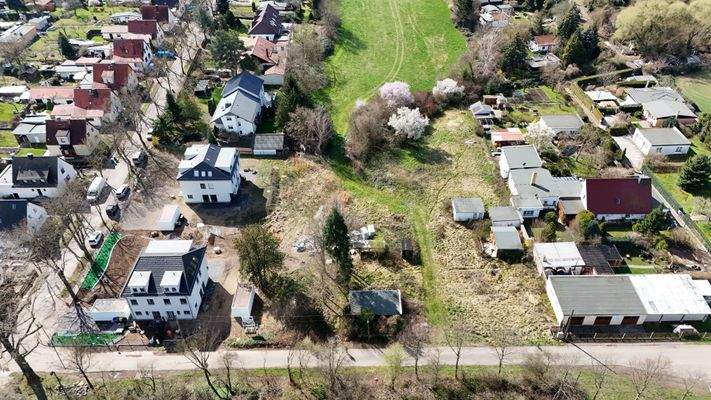 Grundstück Vogelperspektive