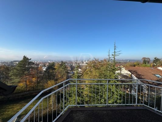 Ausblick Balkon Wohnen