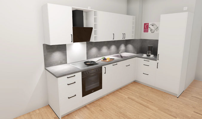Einbauküche (Visualisierung)