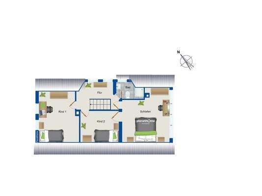 Grundriss Dachgeschoss