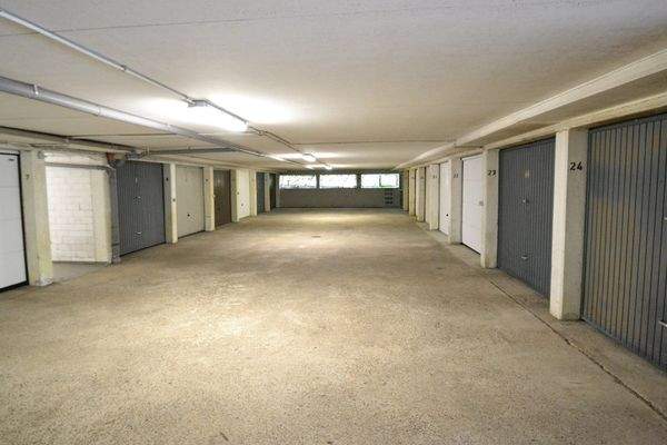 Separate, abschließbare Eigentümergaragen