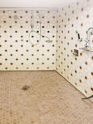 Walk-in-Dusche Saunabereich