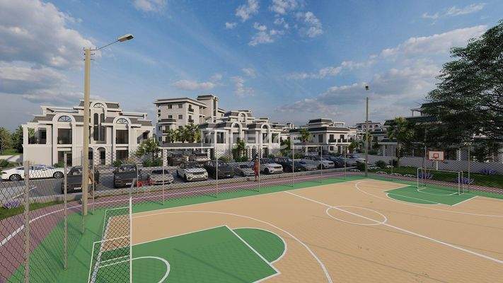 Real Estate near Sea with Community Pool in North Cyprus İskele