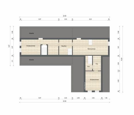 Grundriss 2.Obergeschoss