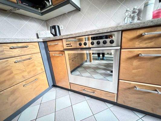 Detail der Einbauküche