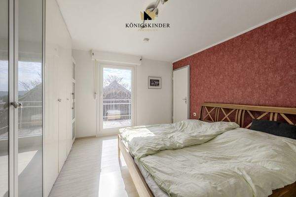 Morgensonne im Schlafzimmer