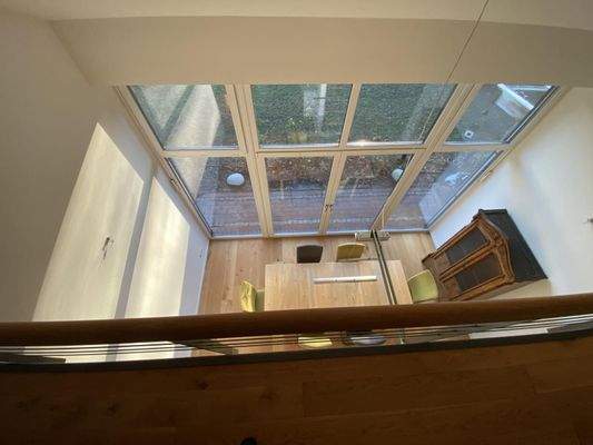 Blick von der Galerie