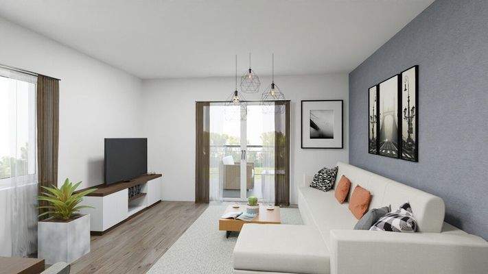 Visualisierung Whg 7 Wohnen