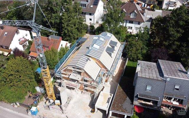 Waldperlach - Rohbau erstellt.