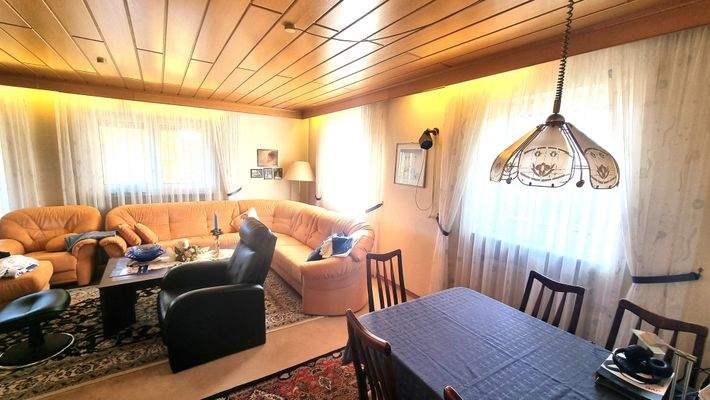 Wohnzimmer-Essbereich Erdgeschoss