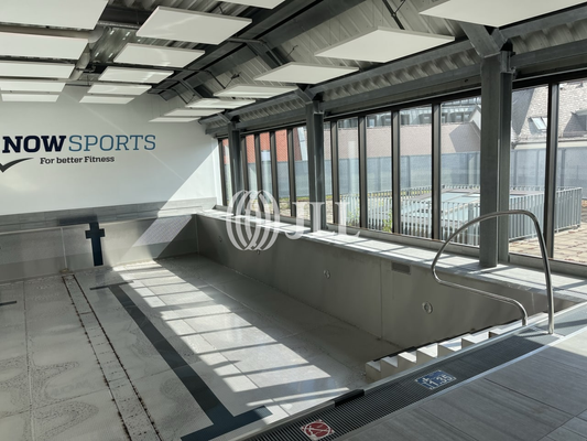 Innenansicht Fitnessfläche