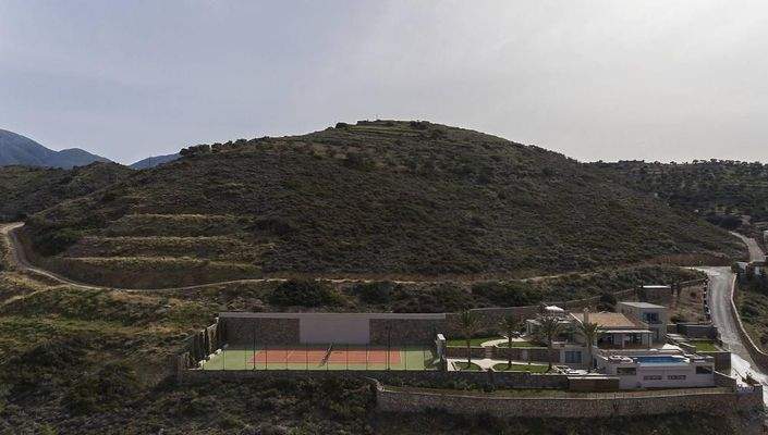 Kreta, Mochlos: Traumhafte Luxusvilla in einer ruhigen Bucht zum Verkauf
