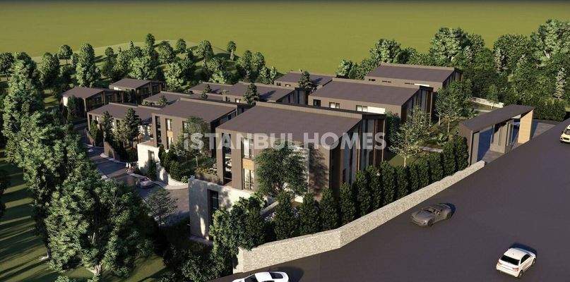 Detached Twin Homes Project in Başakşehir Bahçeşehir