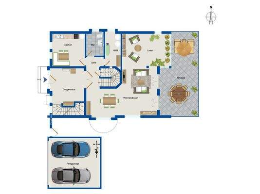 Grundriss Erdgeschoss