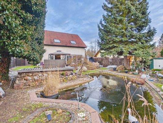 Objektansicht vom Garten