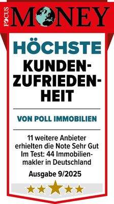 Siegel_FOMO_Hoechste Kundenzufriedenheit_2025_VON POLL IMMOBILIEN