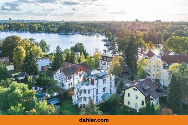 Villenansicht mit Blick zur Havel