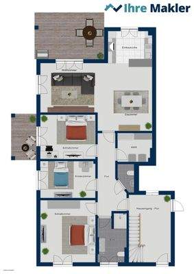 Grundriss Erdgeschoss