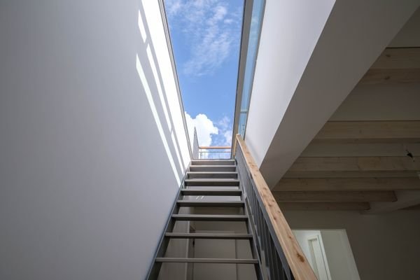 Auf zur Dachterrasse